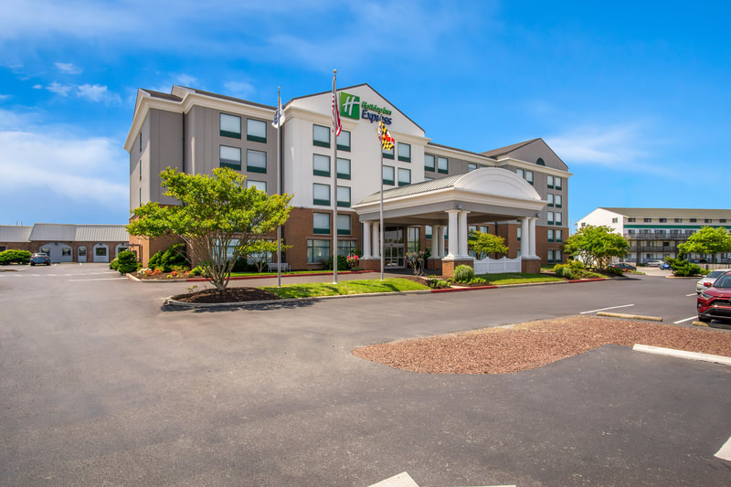 Image of the exterior of the Holiday Inn Express & Suites Ocean City - Northside
